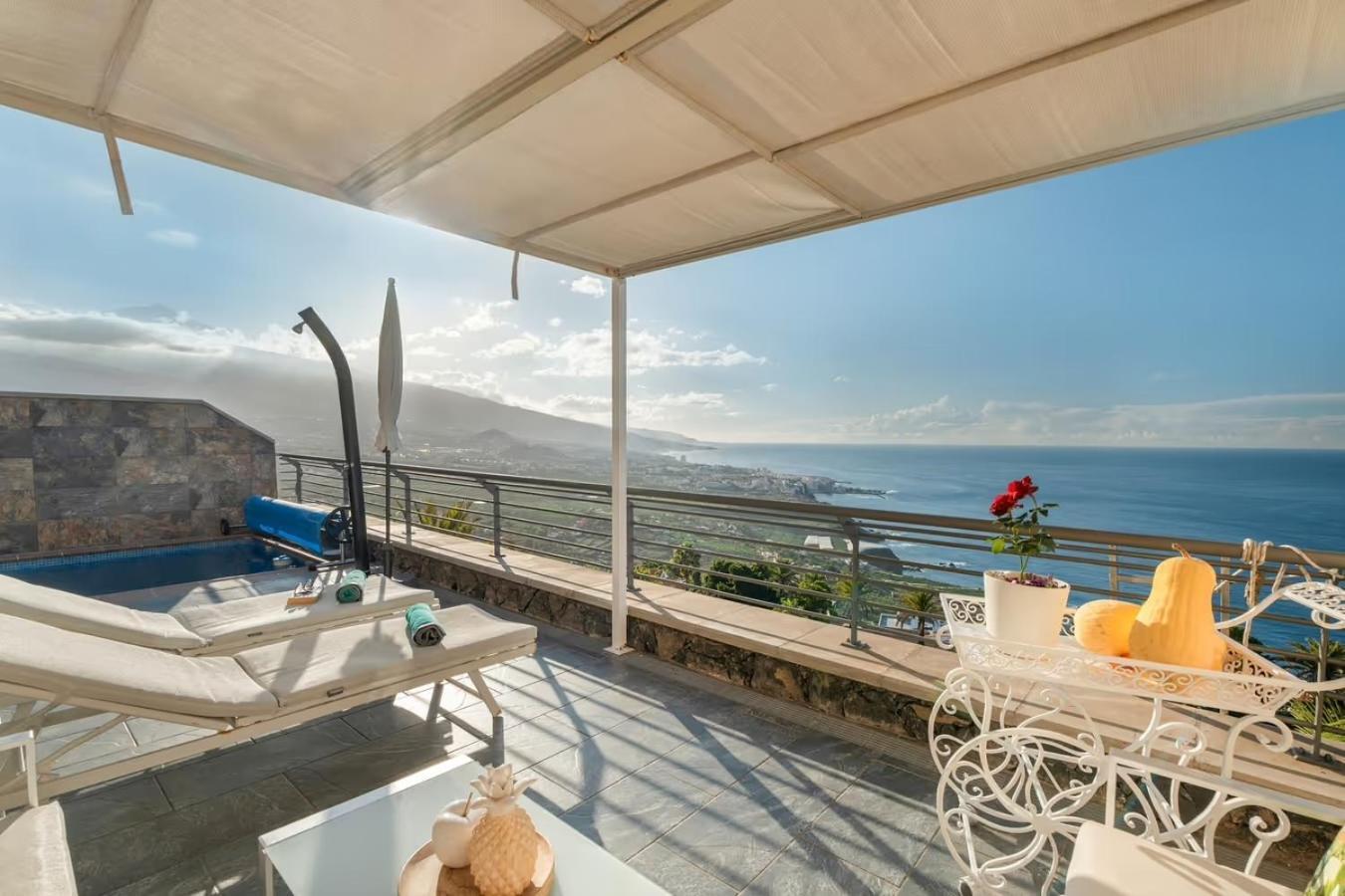 Villa Golden Horizon Con Piscina Privada Climatizada Santa Úrsula Exteriér fotografie