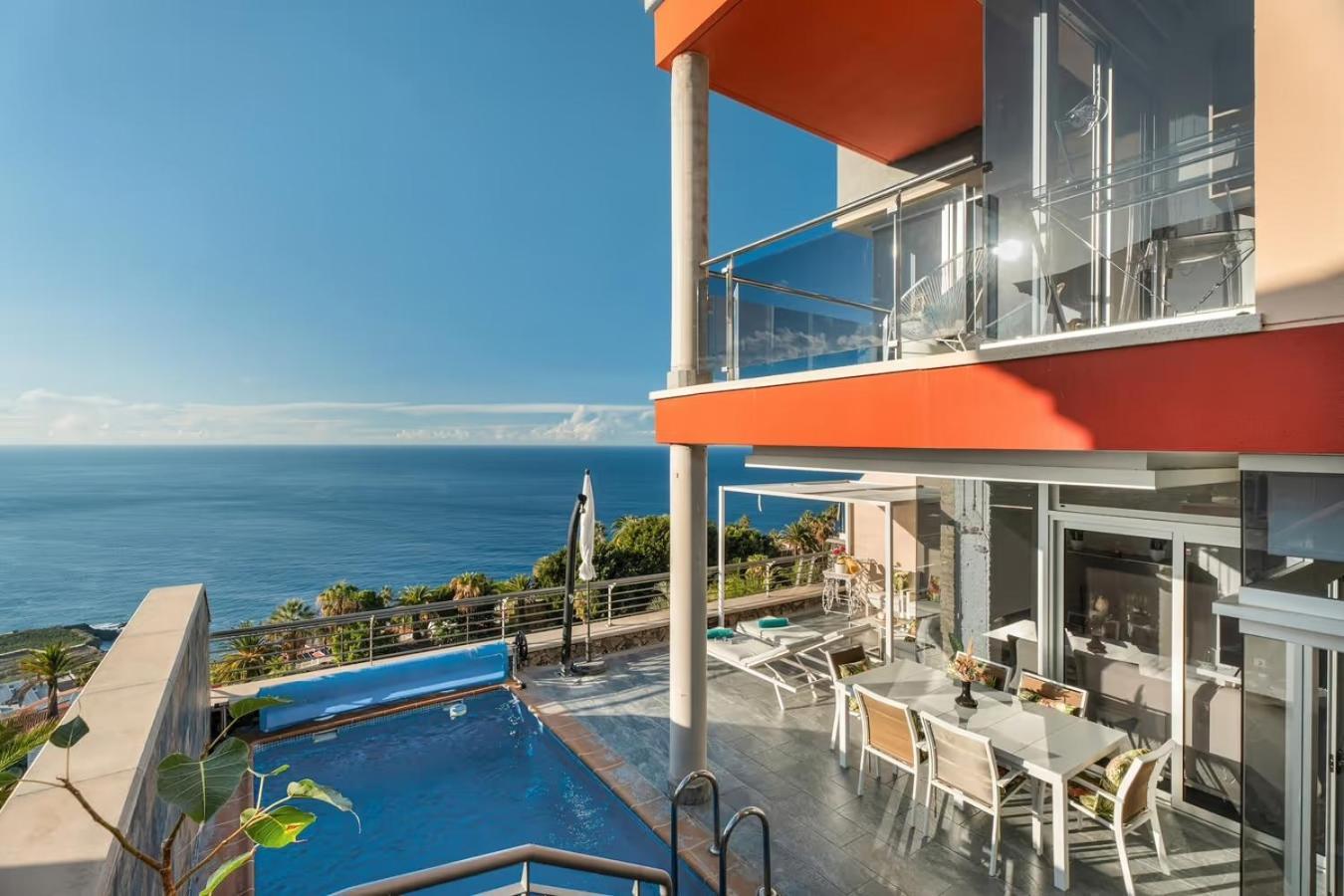 Villa Golden Horizon Con Piscina Privada Climatizada Santa Úrsula Exteriér fotografie