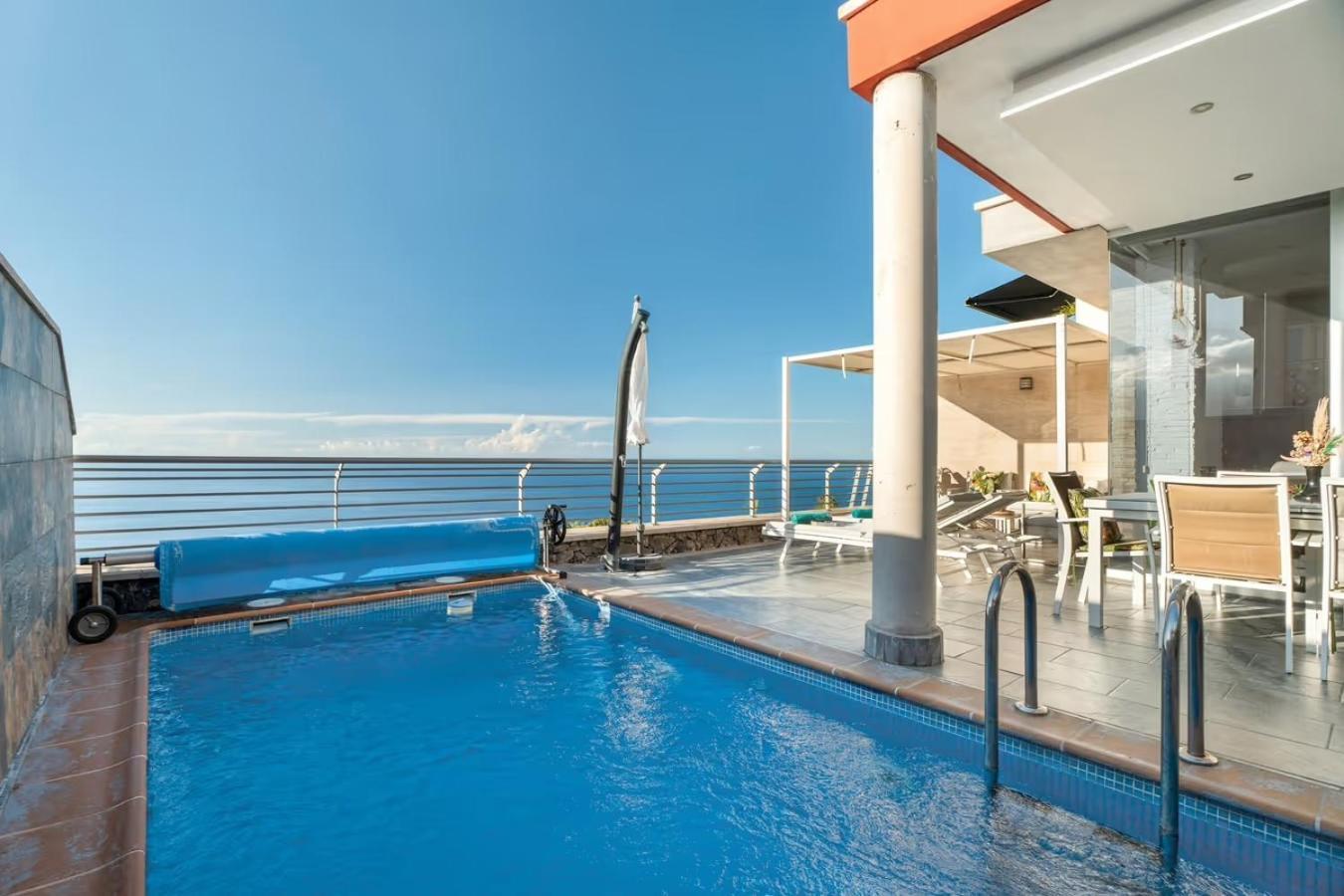 Villa Golden Horizon Con Piscina Privada Climatizada Santa Úrsula Exteriér fotografie