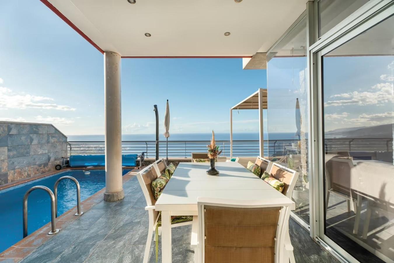 Villa Golden Horizon Con Piscina Privada Climatizada Santa Úrsula Exteriér fotografie