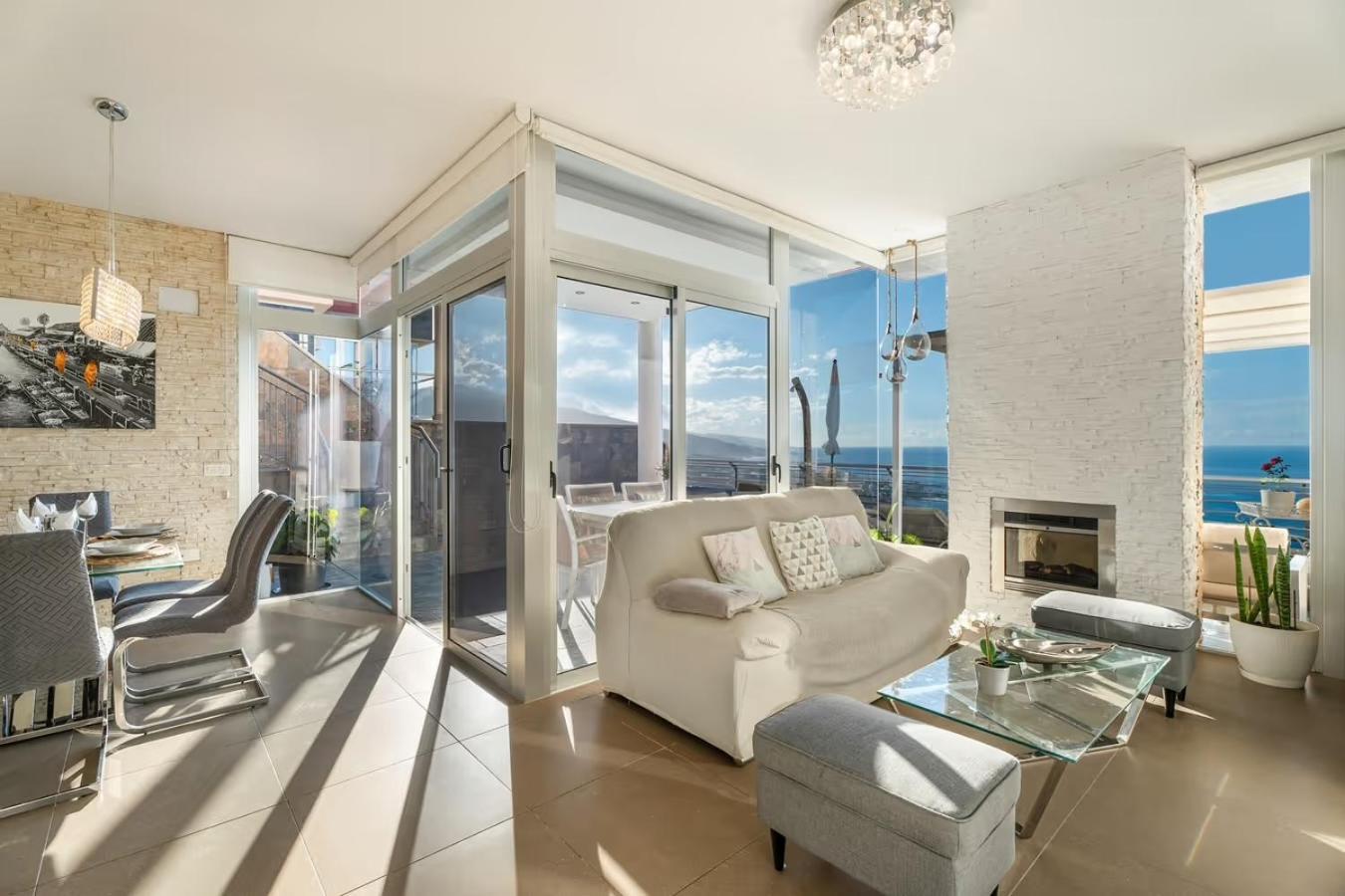 Villa Golden Horizon Con Piscina Privada Climatizada Santa Úrsula Exteriér fotografie
