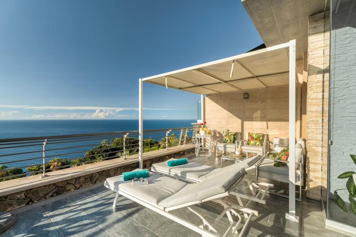 Villa Golden Horizon Con Piscina Privada Climatizada Santa Úrsula Exteriér fotografie