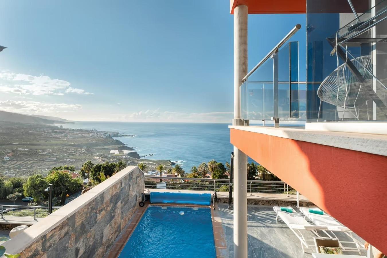 Villa Golden Horizon Con Piscina Privada Climatizada Santa Úrsula Exteriér fotografie