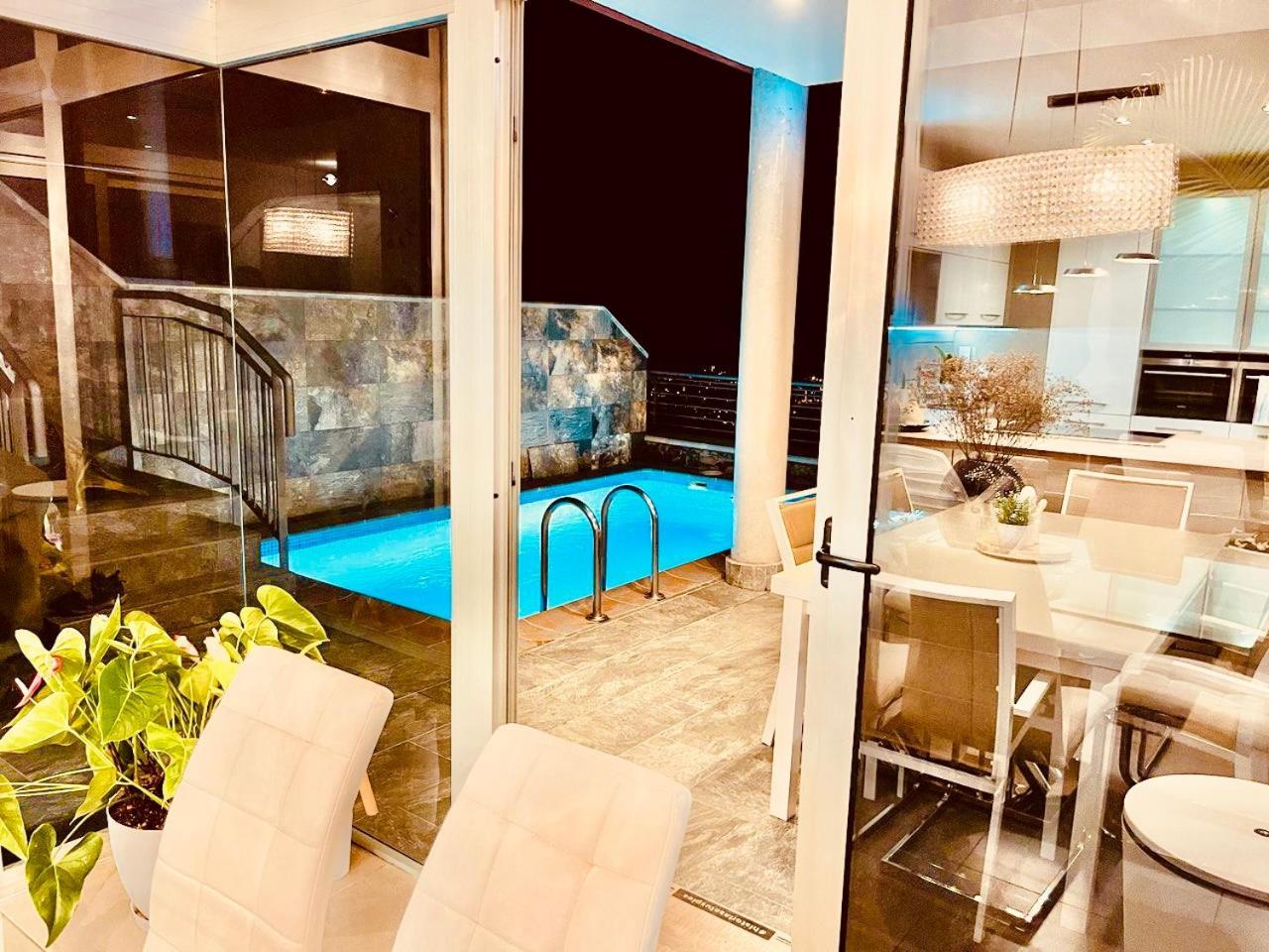 Villa Golden Horizon Con Piscina Privada Climatizada Santa Úrsula Exteriér fotografie